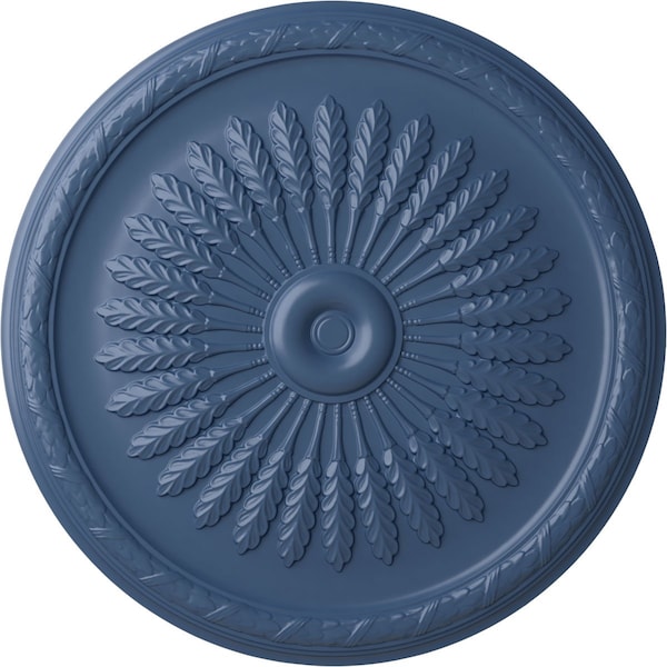 Ekena Millwork Juniper Ceiling Medallion (Fits Canopies up to 7"), Hand-Painted Americana, 36"OD x 1 1/2"P CM36JUAMF - main
